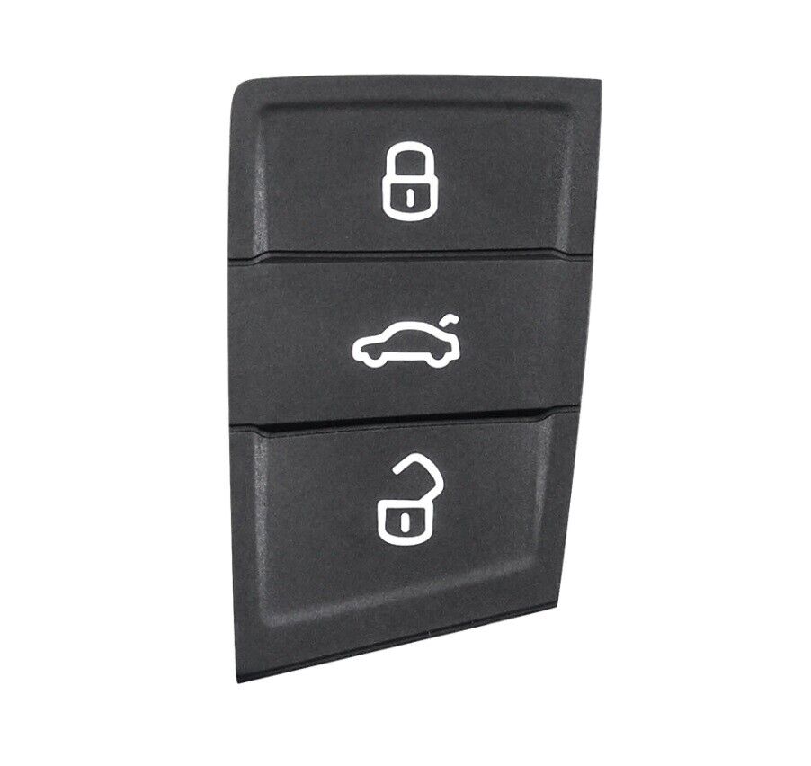 VW Golf Mk4 Skoda Octavia Seat Leon Ibiza 3 Button Remote Key Fob Rubber Pad