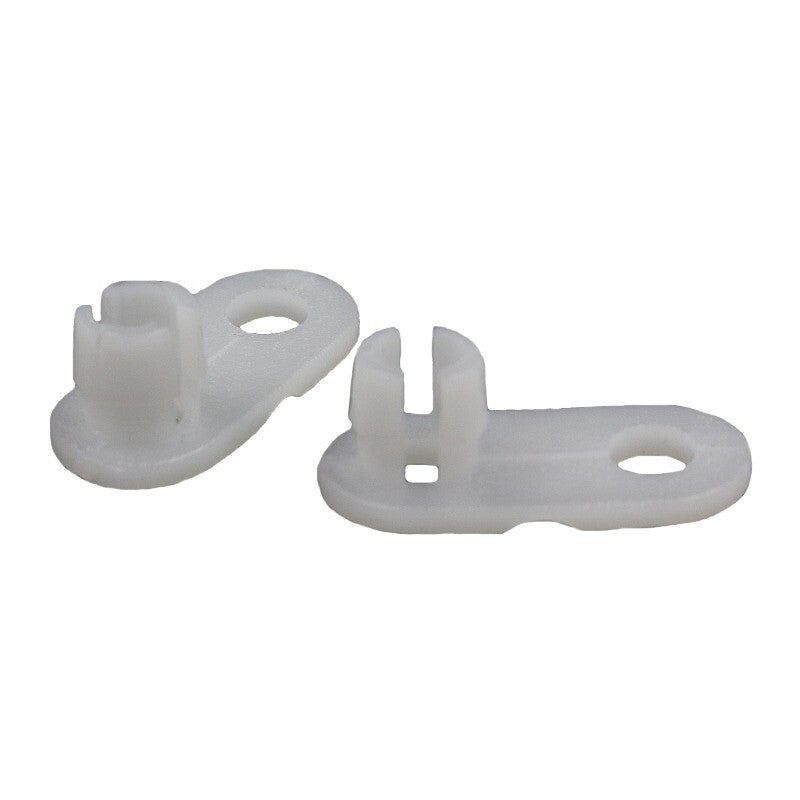 6x Lock Rod Clips 4mm Hole Plastic Rivet Fasteners Retainers Car Wire Clips