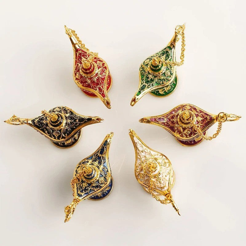 Mini Aladdin Lamp Ornament Living Room Study Room Bedroom Decoration