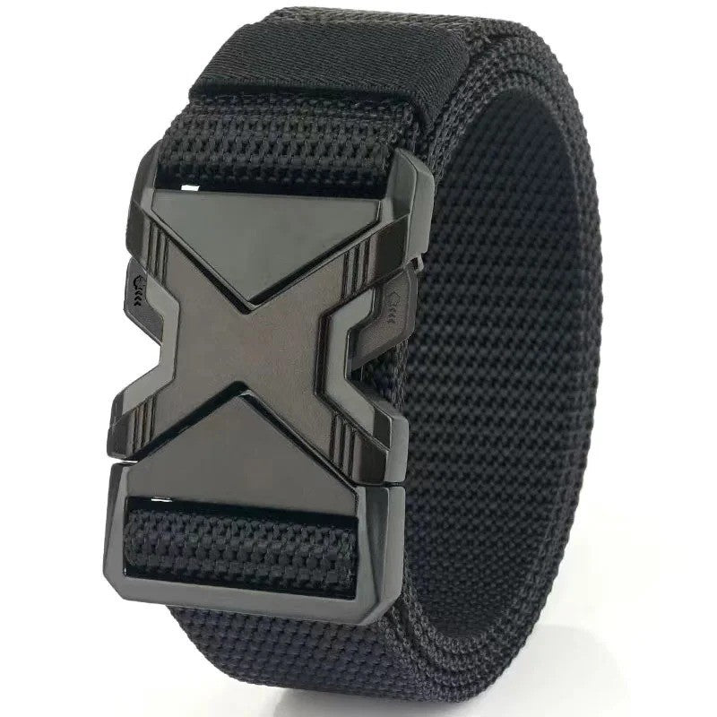 Men's Nylon Belt 125cm Braided Lightweight Breathable Daily Commuter Men's Belt