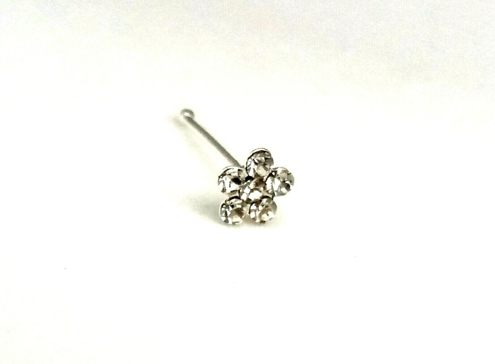 New Design Flower Nose Stud 925 Sterling Silver 