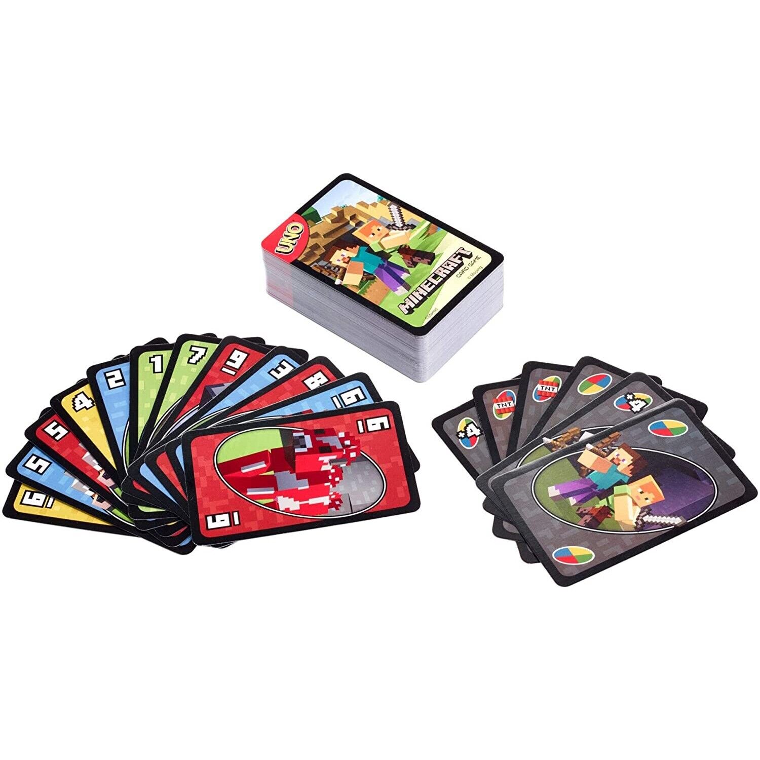 Minecraft Card Game Family Kids Card Game Birthday Present Gift Fun