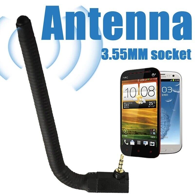 6dBi Cell Phone Signal Booster Antenna Portable Phone Signal 3.5mm Jack