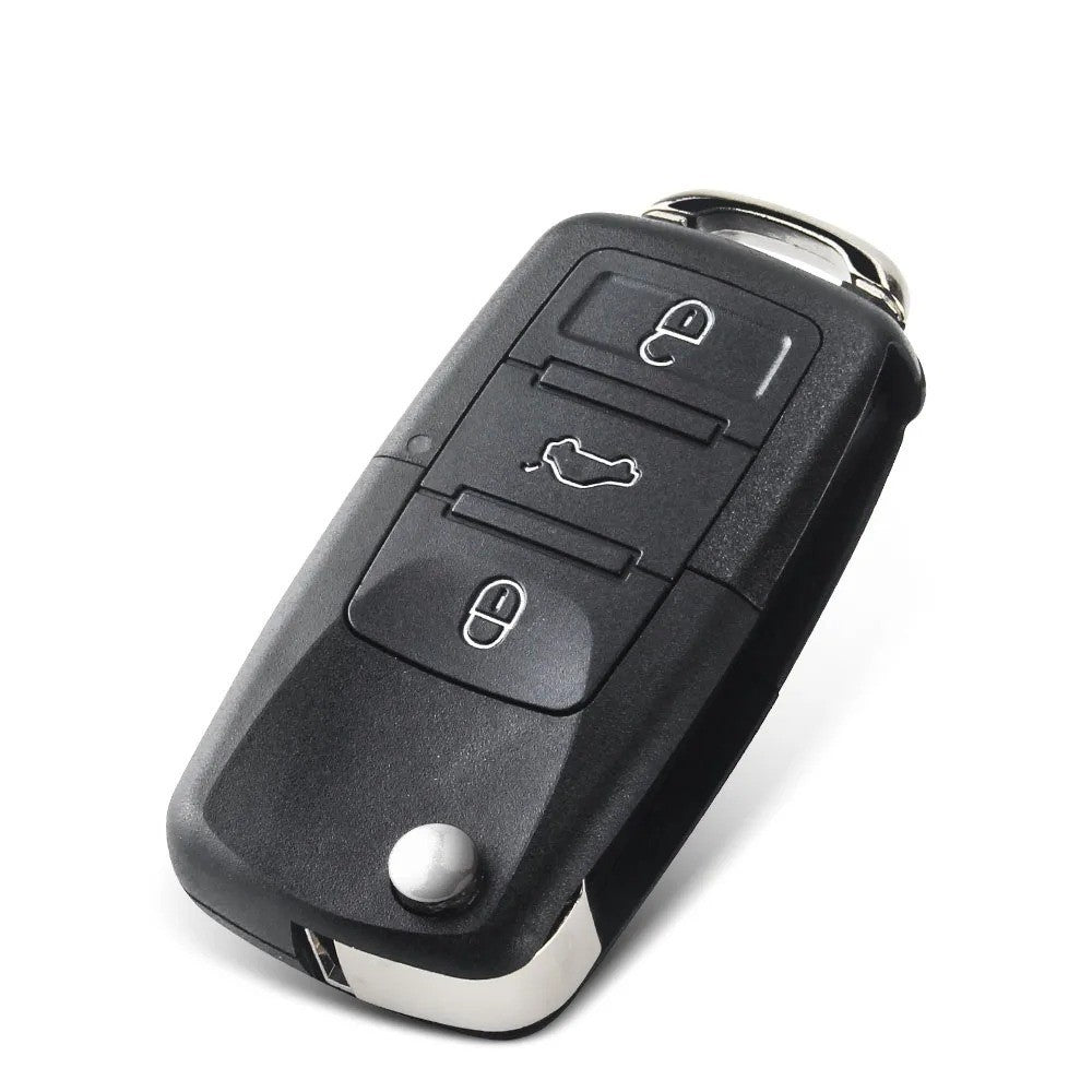 3 Button Key Shell fits Volkswagen Golf Passat Polo Touran Jetta Seat
