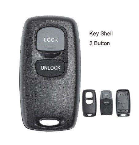 2 Button Remote Key Shell for Mazda 2 3 6 323 626 MPV Protege 5