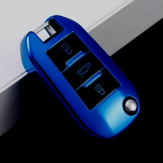 Remote Key Fob Case Cover for Peugeot Citroen 3008 208 308 508 408 2008 307 4008