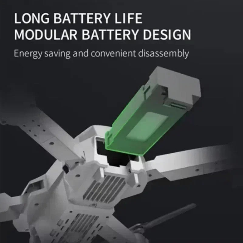 Pro WiFi FPV Drone Wide Angle HD 4K 1080P Camera Height Hold RC Foldable Drone