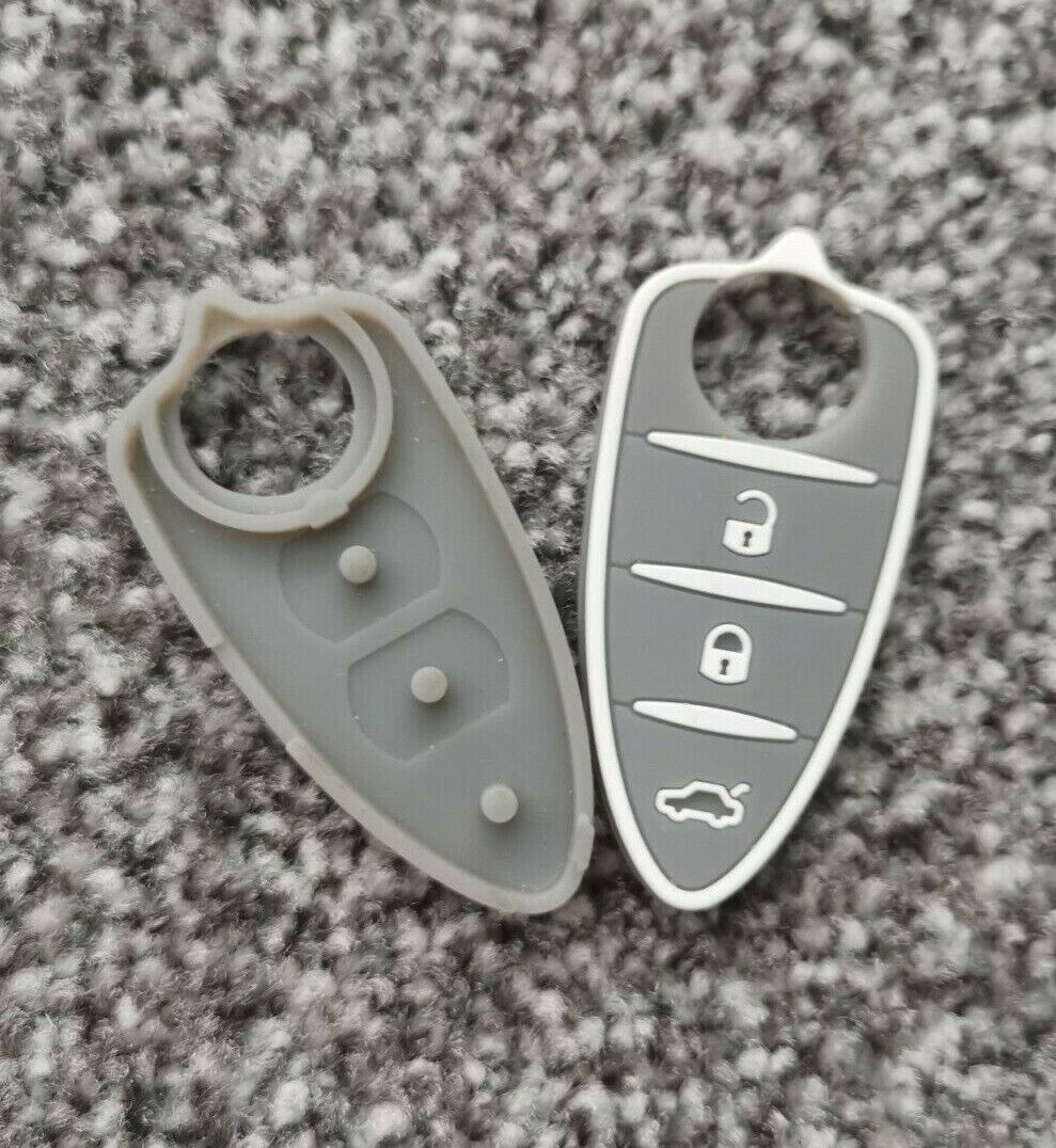 3 Button Remote Key Fob Rubber Pad Repair for Alfa Romeo  GTO 159 Mito Giulietta