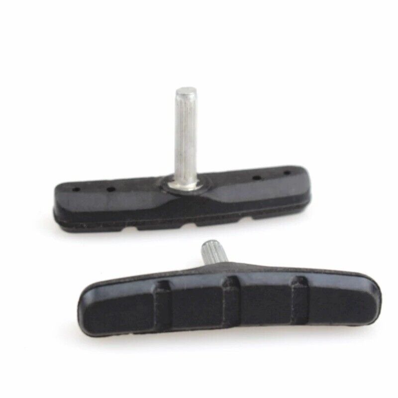 4x Bicycle V-brake Shoes Pads MTB Mountain Bike Brake Block Durable Rubber Pads