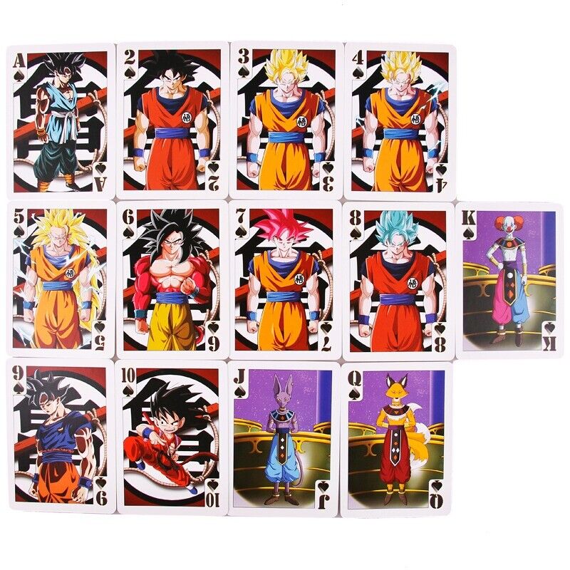 Dragon Ball Super Ultra Instinct Goku Poker Cards