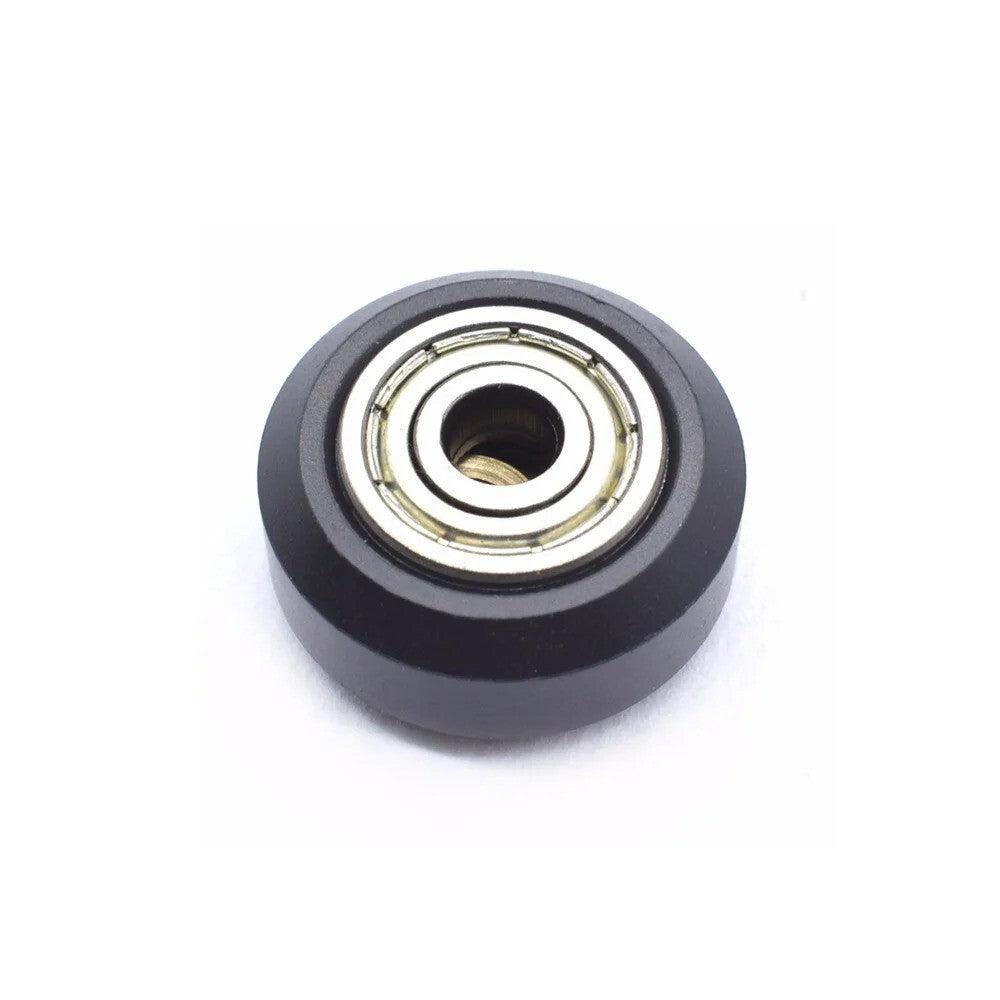 1x Plastic Wheel Pom with 625zz Idler Pulley Gear Passive Round Wheel Perlin