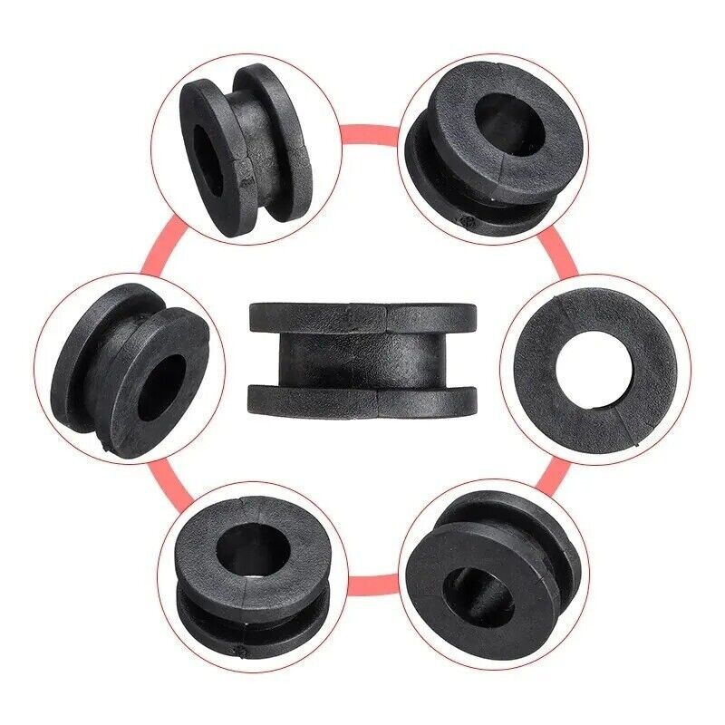 2x Rubber Grommets for Motorcycle Fairings for Yamaha R1 R6 R6s YZF750 YZF600