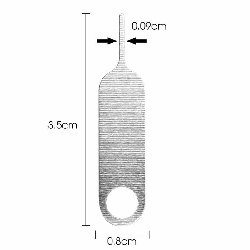 20x Sim Card Tray Ejector Eject Pins Key Removal Tool for IPhone Universal Pins