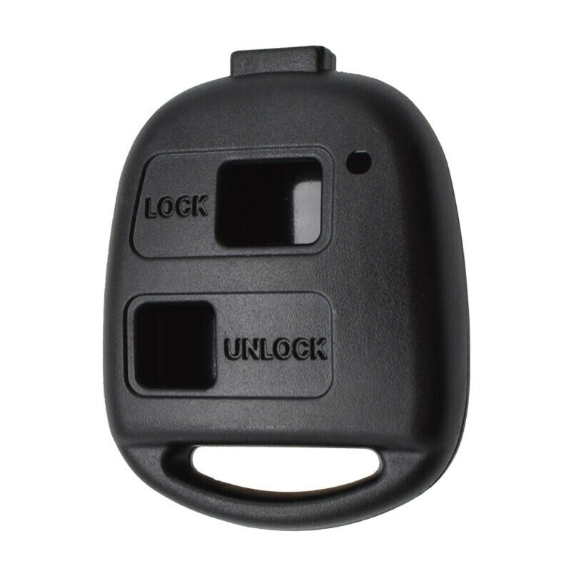 Key Shell + 2 Button Rubber Pad + 2x Micro Switches for Toyota Yaris Corolla