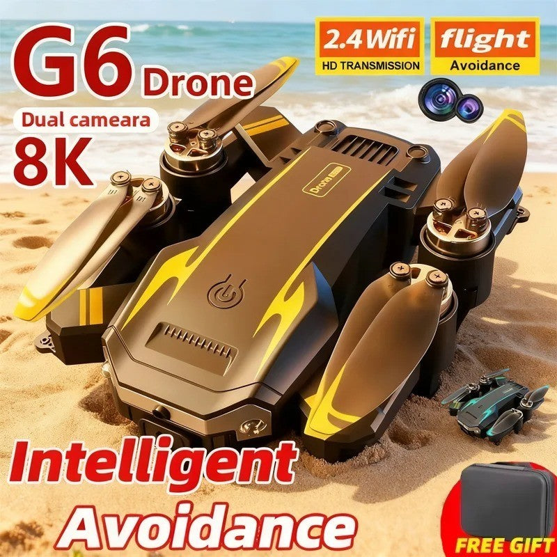 G6 Pro Drone 8K HD Dual Camera Aerial Photography with VR Glasses Quadcopter