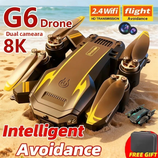 G6 Pro Drone 8K HD Dual Camera Aerial Photography with VR Glasses Quadcopter