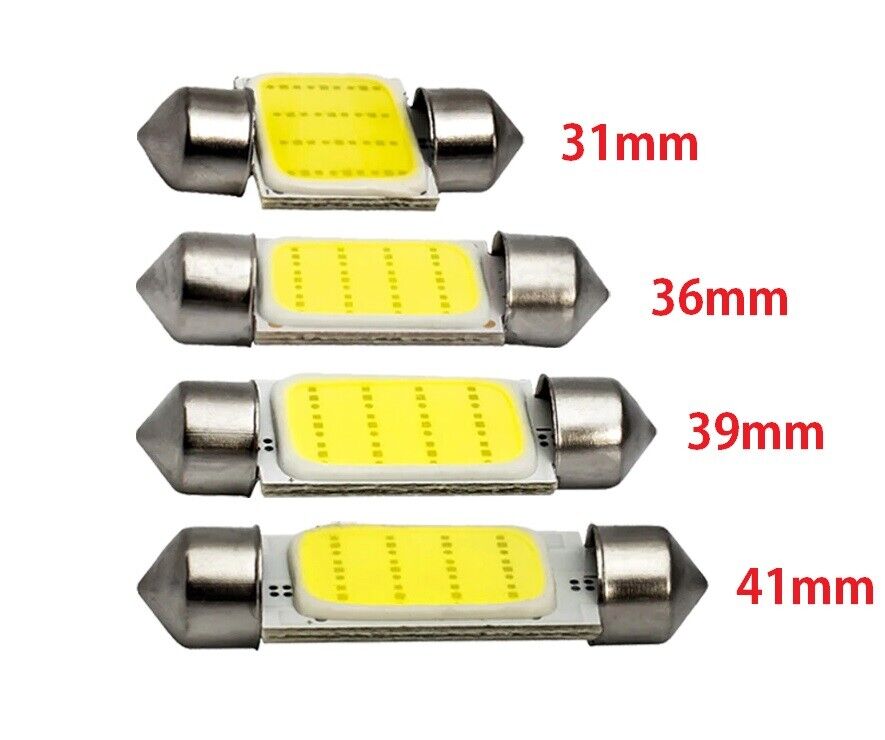 1x C5W Festoon Led Bulb Light for Car Number Plate Interior Reading Light 4 Type