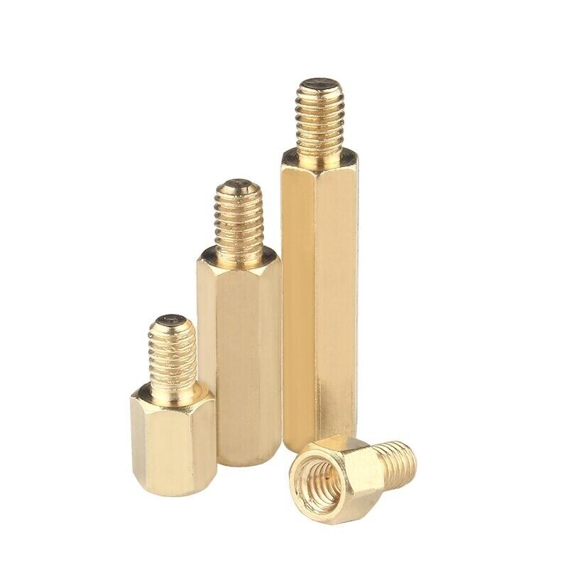 Hex Brass Standoff Spacer Screw Pillar PCB PC M2 3mm - 30mm Computer Motherboard