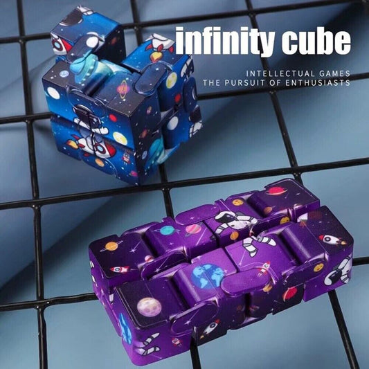 Anti Stress Infinite Cube Flip Puzzle Stress Relief Toy for Adults Kids