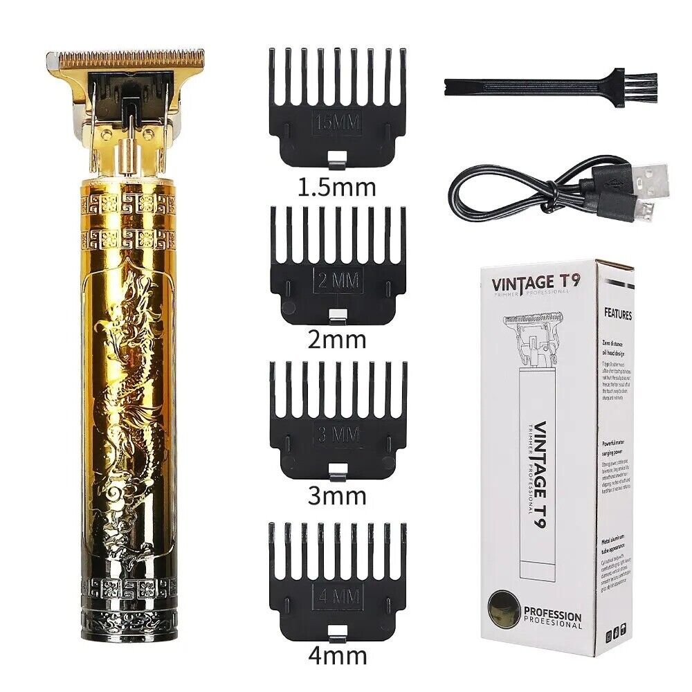 T9 USB Electric Hair Clipper for Men Hair Cutting Machine Rechargeable