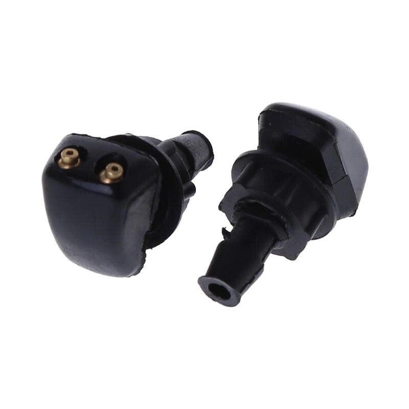 2x Car Front Windscreen Universal Washers Wiper Nozzle Water Spray for VW Volvo