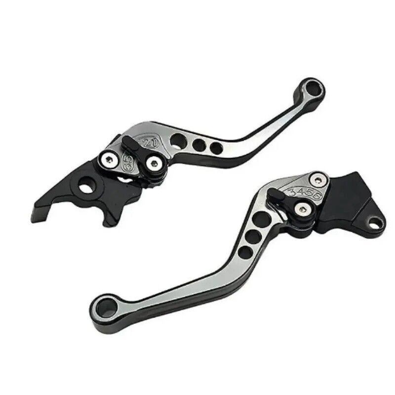 2x Universal Motorcycle Clutch Brake Handle Drum Lever fits BMW Honda Yamaha