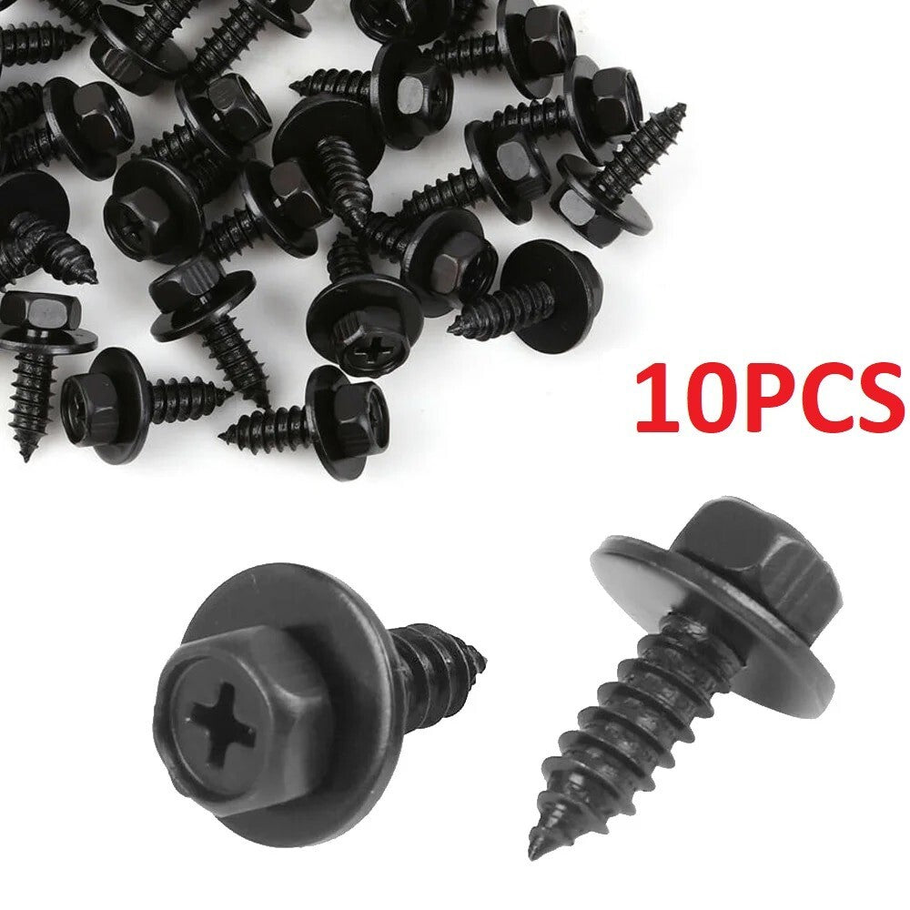 10x Bolt Retainer Fender Liner Under Cover Screws for Toyota 90159 60498