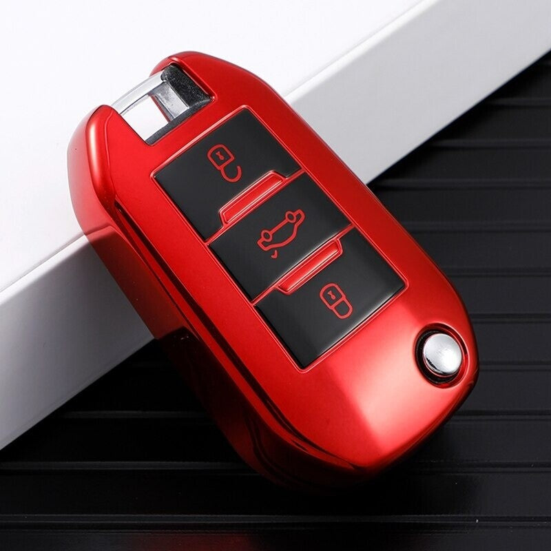 Remote Key Fob Case Cover for Peugeot 3008 208 308 508 408 2008 307 4008