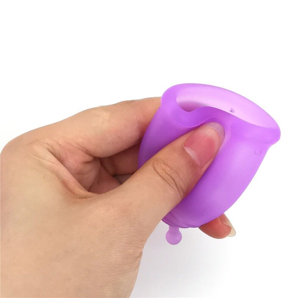 Menstrual Period Cup with Storage Case Portable Women Period Cup