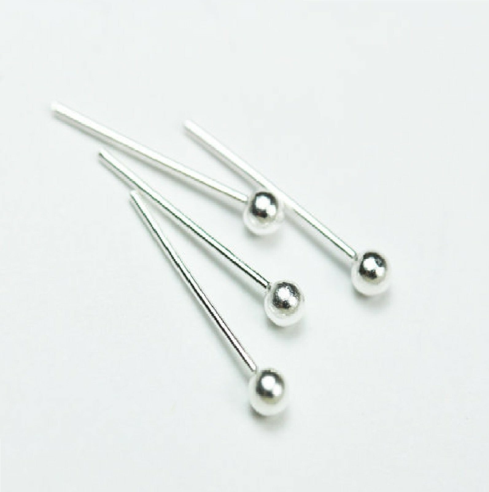 Brand New 925 Sterling Silver Ball Nose Stud (2mm) Body Piercing Jewelry
