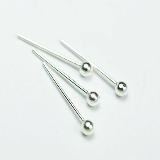 Brand New 925 Sterling Silver Ball Nose Stud (2mm) Body Piercing Jewelry