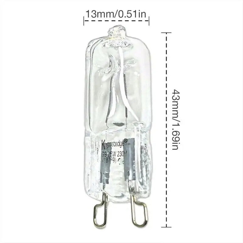 G9 Home Oven Light Bulb G9 High Temperature Bulb Steamer Light 28w 40w 60w