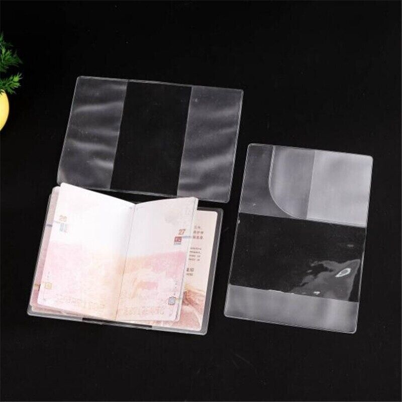 Waterproof Transparent Passport Holder Cover Wallet ID Card Holders