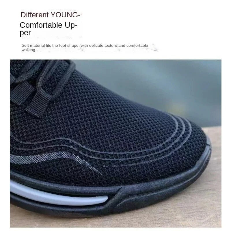 Men's shoes, new summer breathable mesh casual shoes, odor resistant soft sole