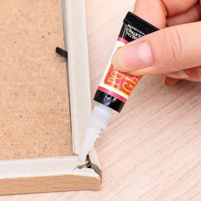 5x Super Glue Wood Rubber Metal Glass Glue Acrylic Liquid Clear Glue Universal