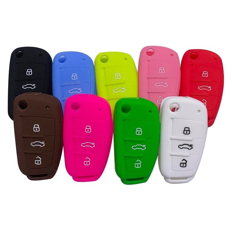 Audi A4 B7 A6 C6 4F 8V A3 8P A1 A3 Remote Key Fob Case Cover