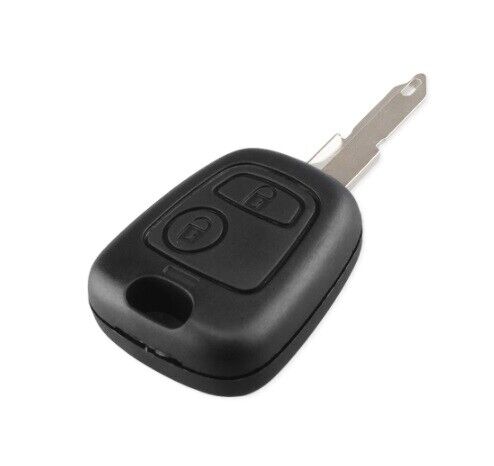 2 Button Remote Fob Shell Key for Peugeot 106 107 206 207 407 806