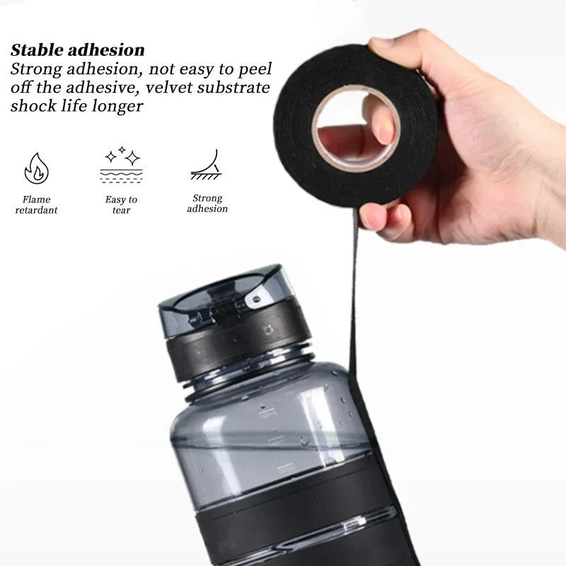 1x Electrical Insulating Tape 10m Heat Resistant Harness Tape 15mm Wide