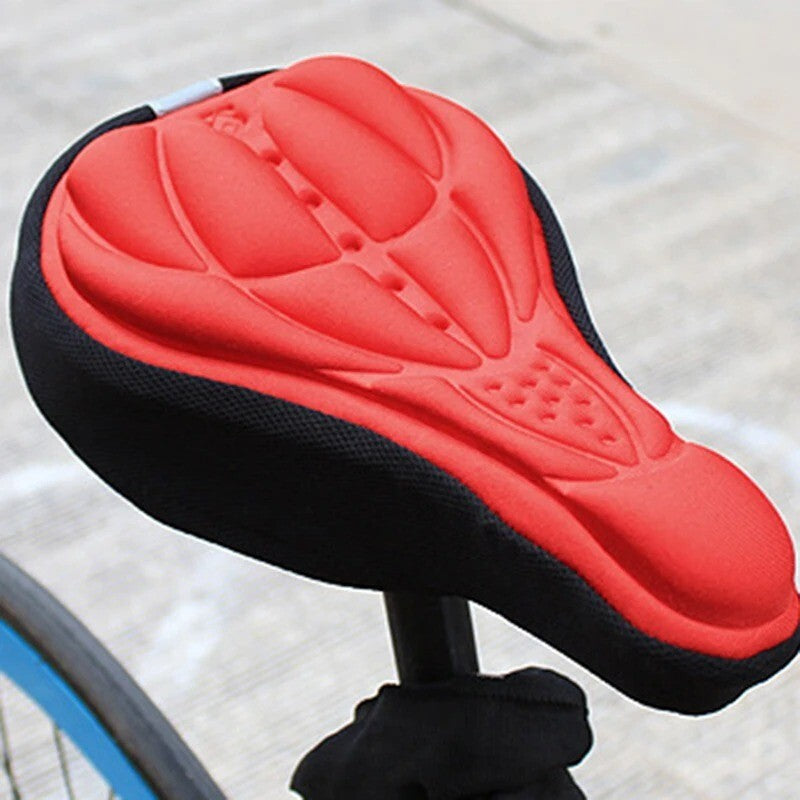 3D Saddle Seat Soft Bike Seat Cover Comfortable Foam Seat Cushion for Bike