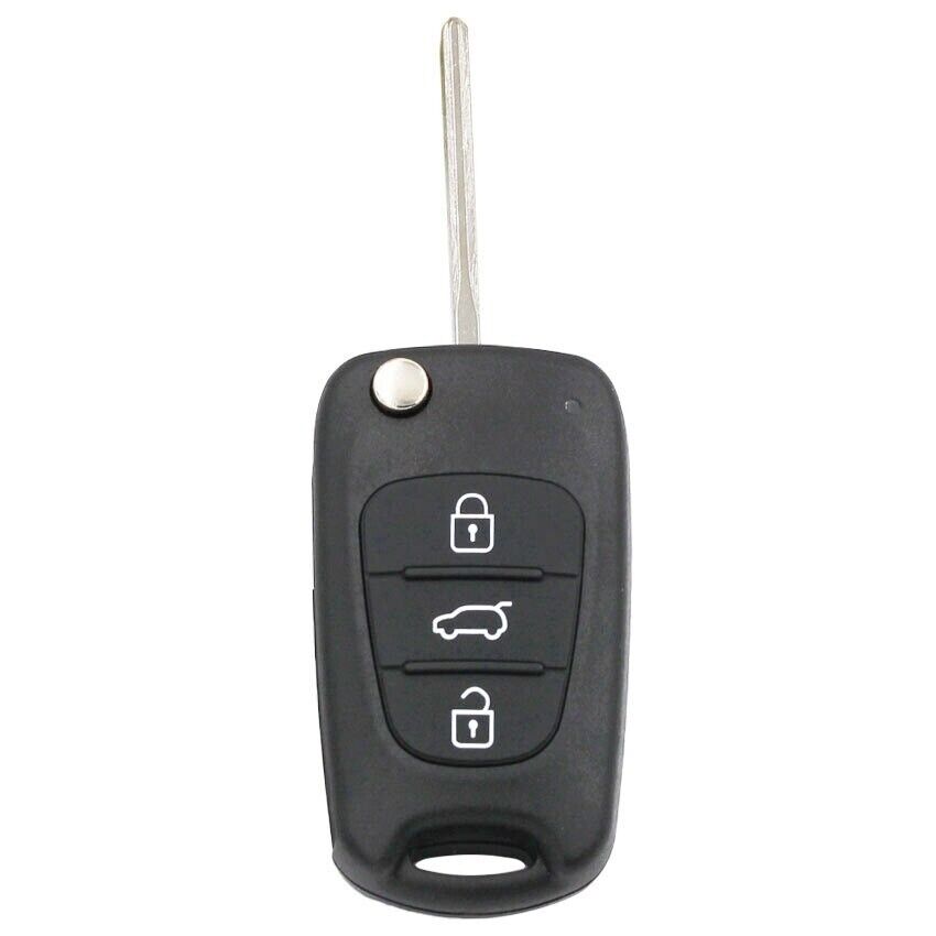 Hyundai Flip Remote Key Fob 433MHz ID46 for i20 i30 ix35 + Battery 