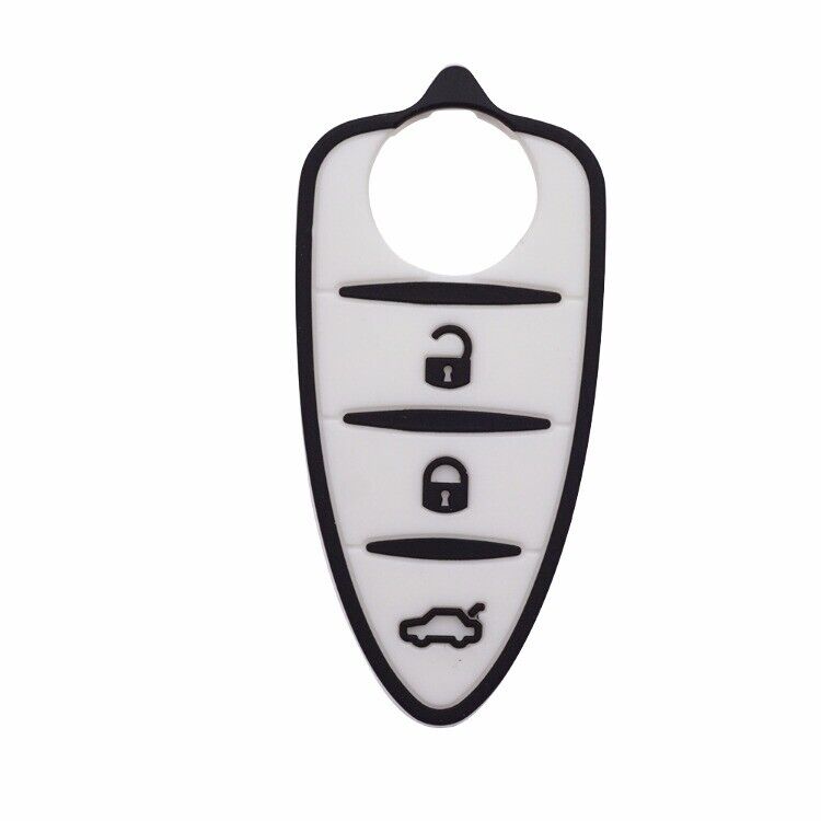 3 Button Remote Key Fob Rubber Pad Replacement Repair for Alfa Romeo