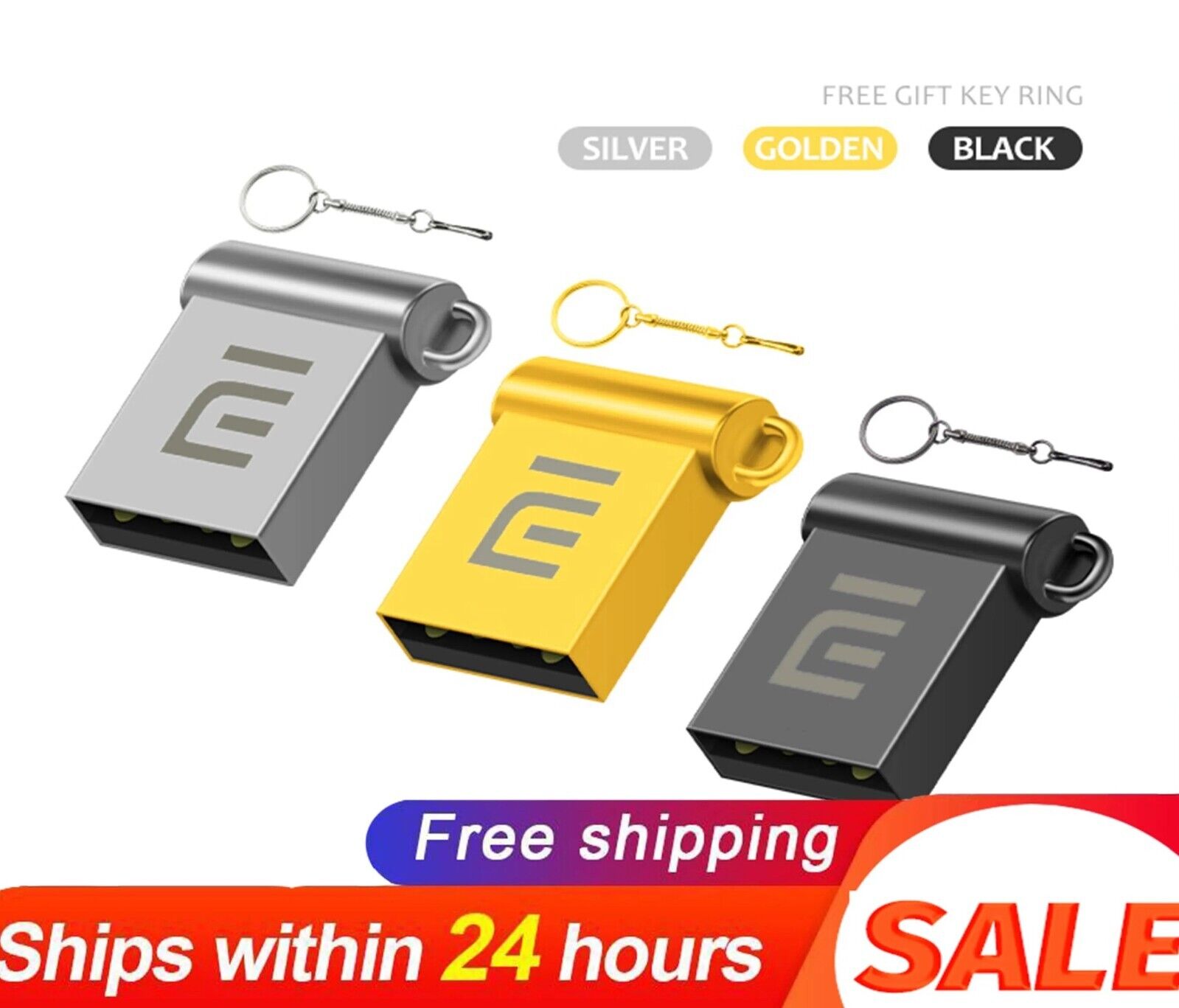 2TB Pendrive USB 3.0 Metal High Speed Flash Pen Drive Waterproof