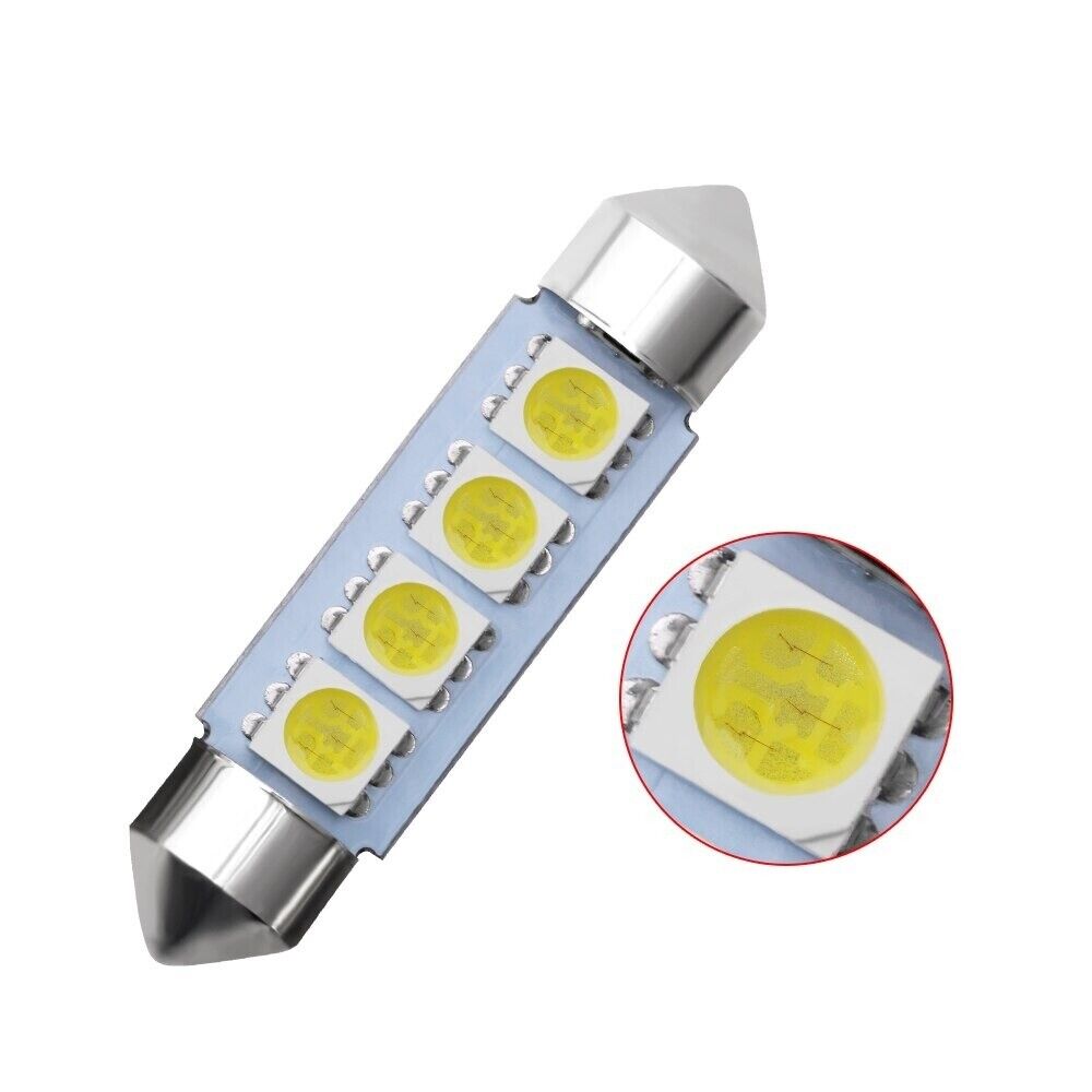 C5W 5050 31mm 44mm Car License Plate Reading Dome Map Light Bulb