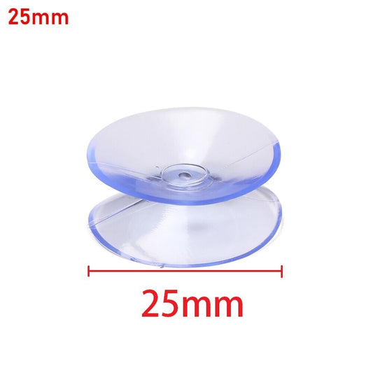4x Double Sided Suction Cups Glass Table Top Holder Wall Rack Storage Hangers