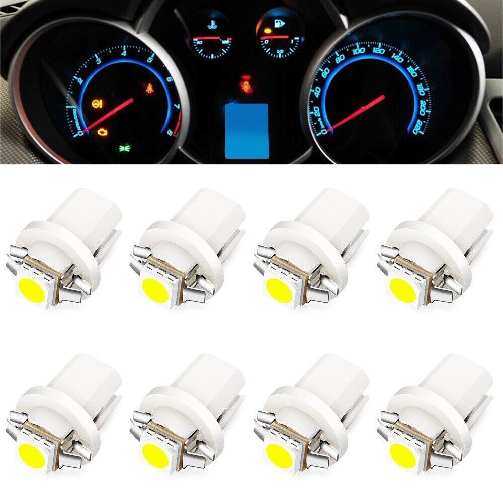 T5 B8.5D 509T Smd LED Car Gauge Speedo Dashboard Instrumental Bulb