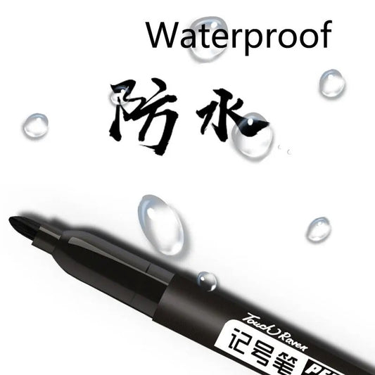 1x Permanent Marker Pen Manga Drawing Marker Black Colour Waterproof Ink