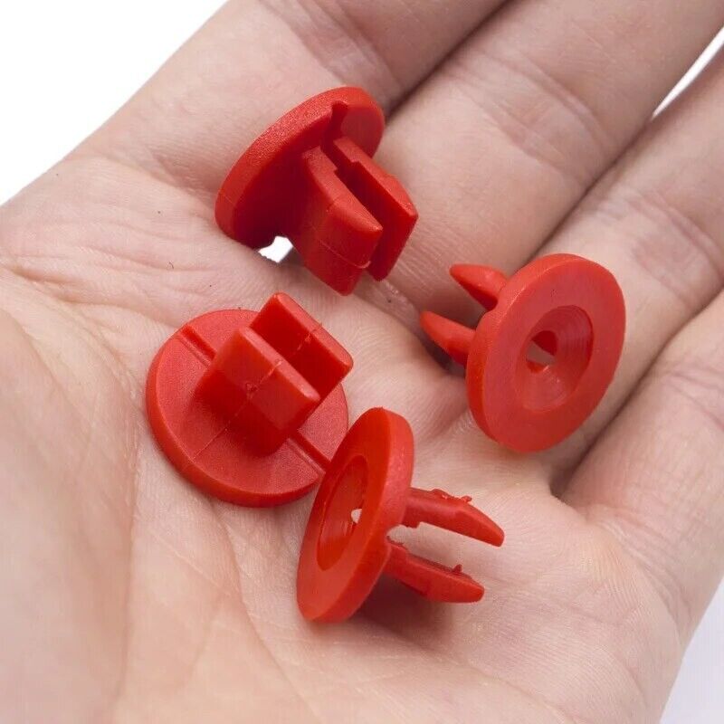 8x Nut Grommet Clips 9mm Hole Plastic Fixed Grommet Car Fasteners W702438-S300