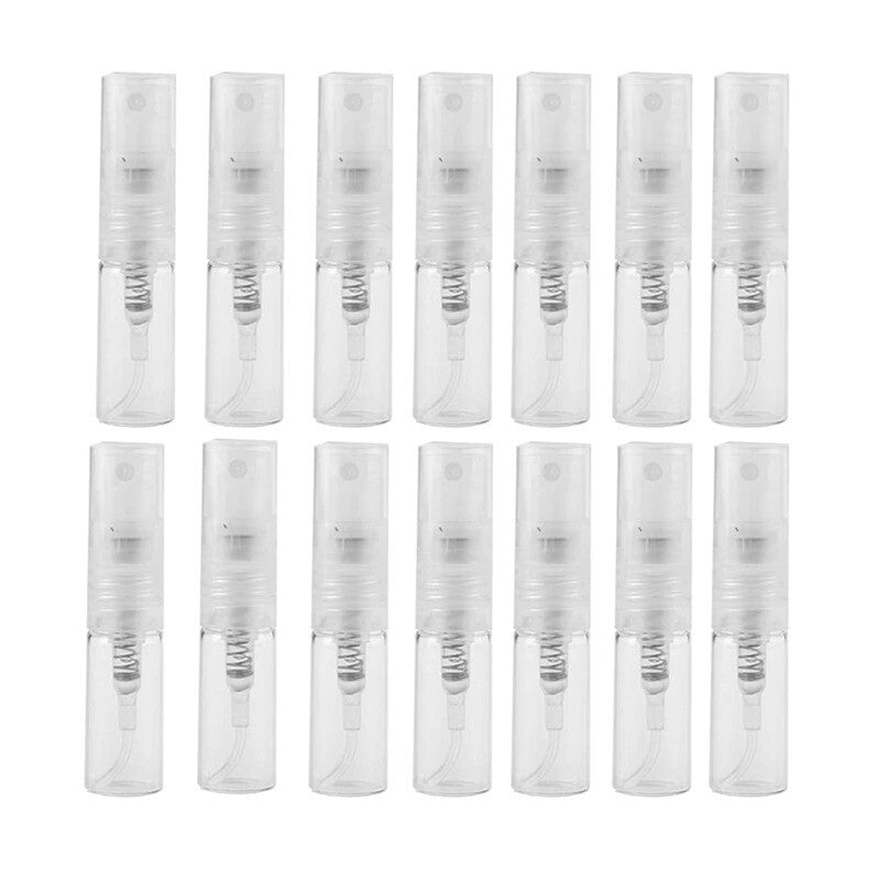 Plastic Clear Spray Bottle 2ml for Perfume Cosmetic After Shave Travel 