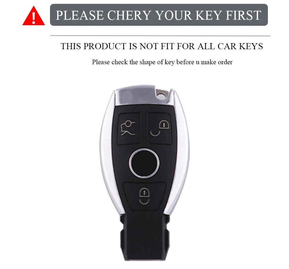 Car Smart Key Case Cover fits Mercedes Benz A C E S Class GLS GLA GLK GLC CLS