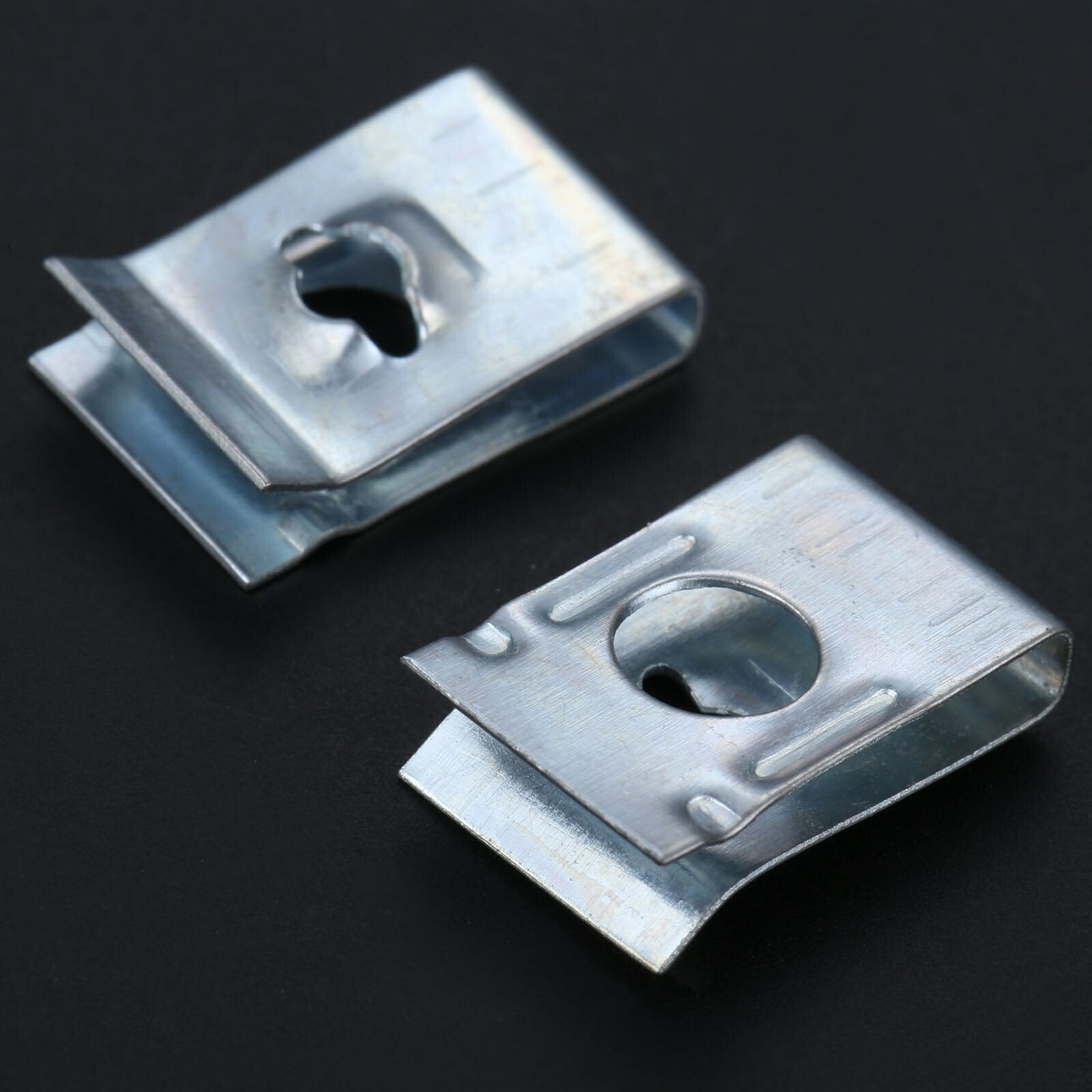 Self Tapping Fasteners U-Nuts Fenders 20x Metal U-Clips for Car 